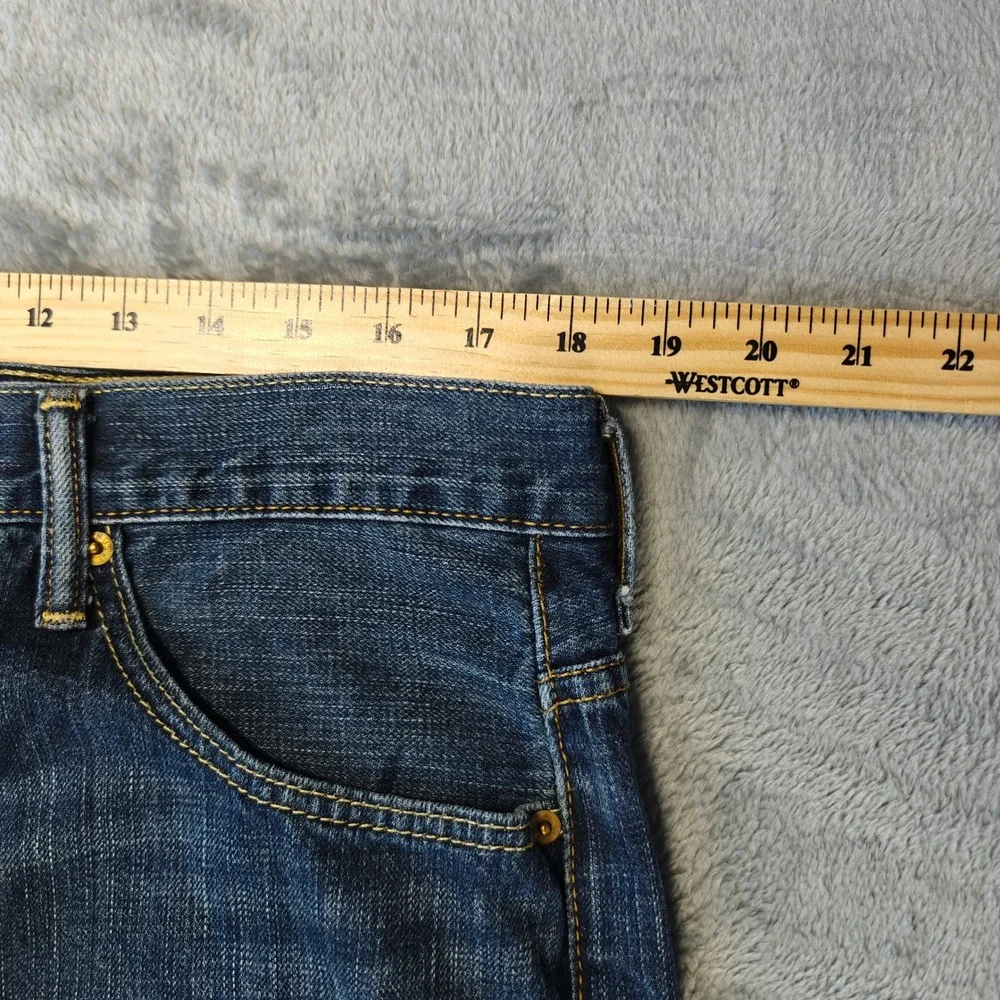 Levi 569 Loose Straight Jeans Mens 36x32 Fits 37x30 Blue Denim Classic Fit